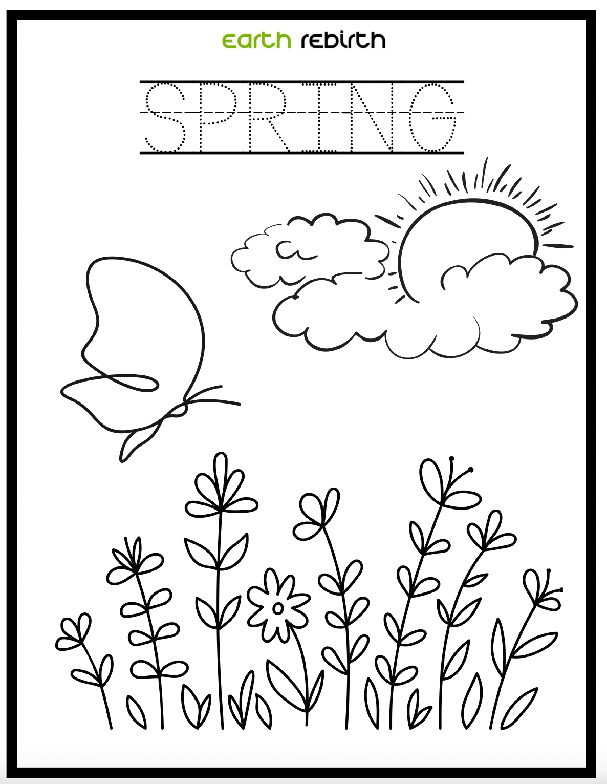 Colorful Season Coloring Book for Kids