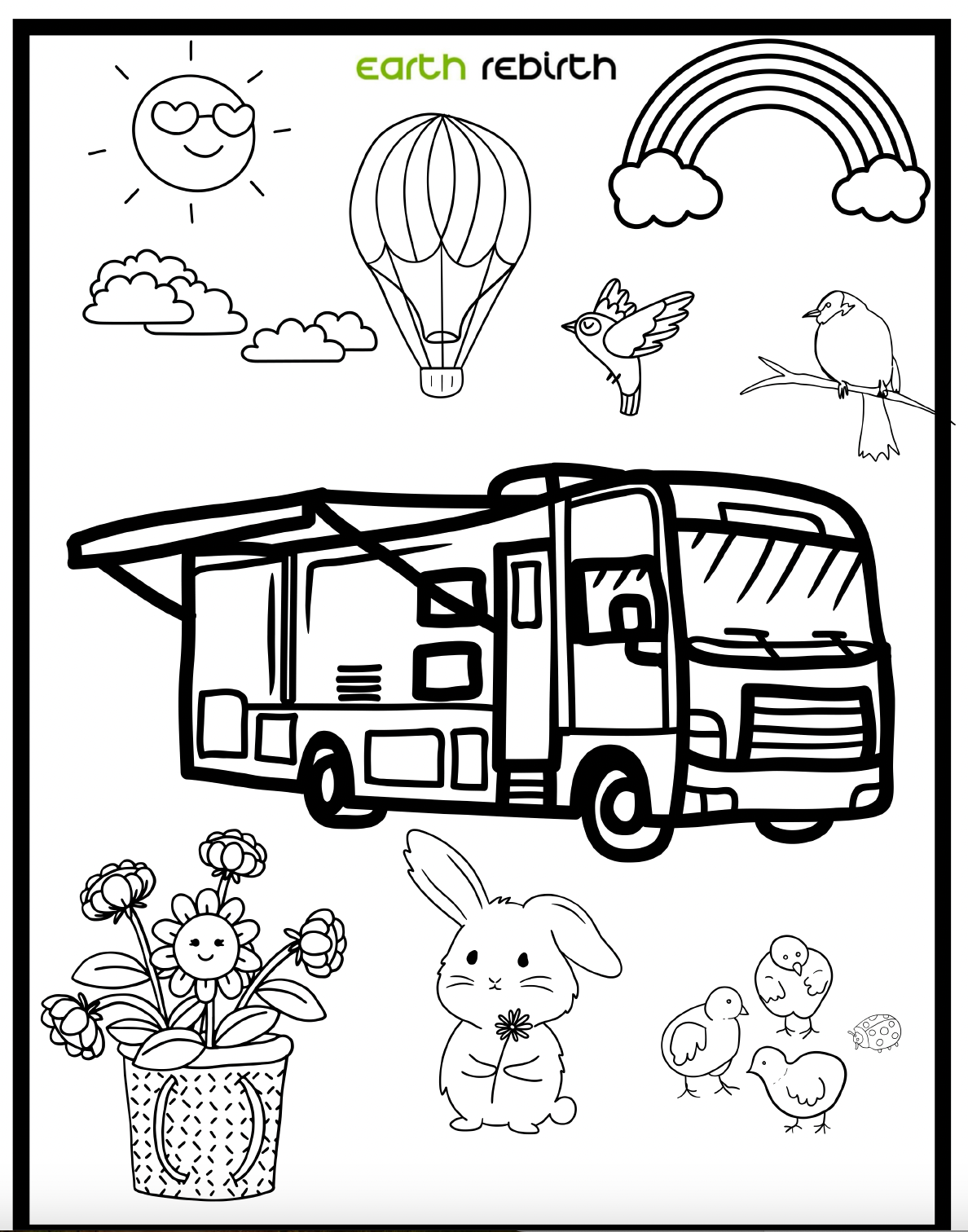 Colorful Season Coloring Book for Kids