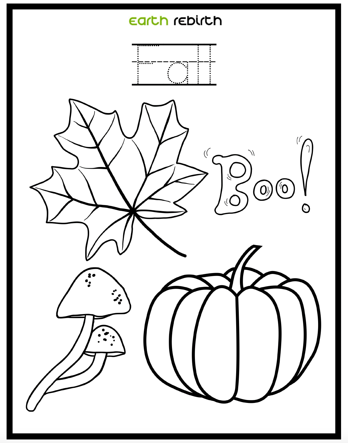 Colorful Season Coloring Book for Kids