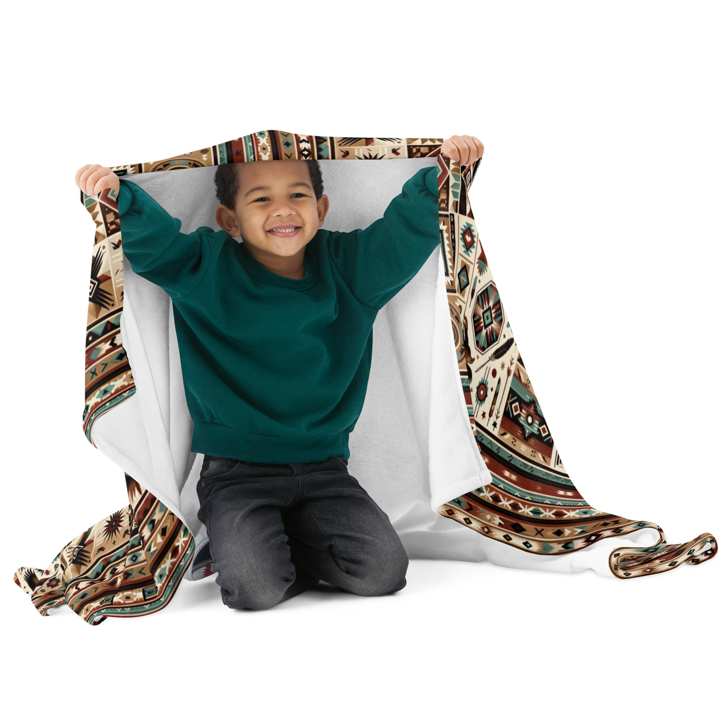 Native American Heritage Month Commemorative Throw Blanket