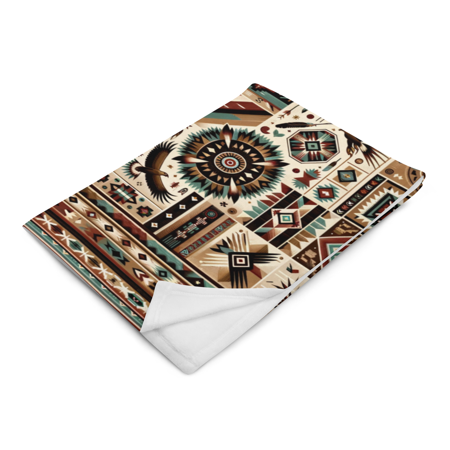 Native American Heritage Month Commemorative Throw Blanket