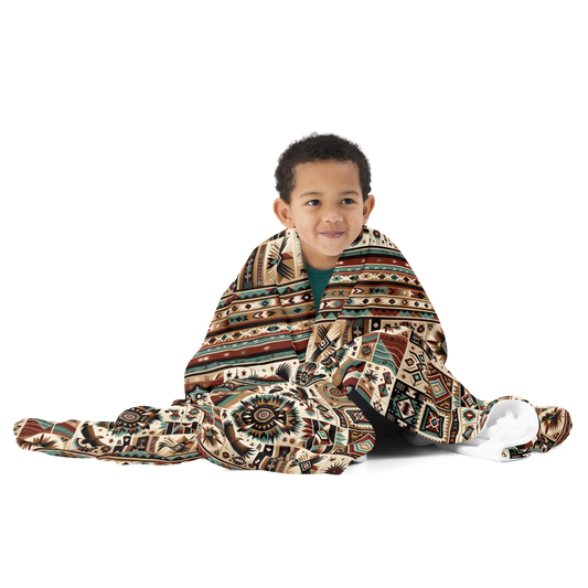 Native American Heritage Month Commemorative Throw Blanket