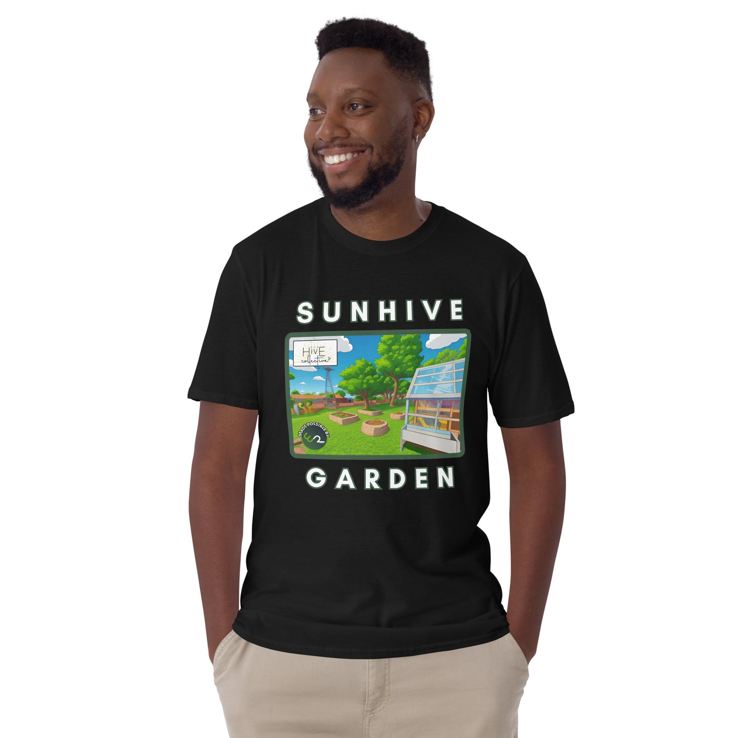 Commemorative SunHive Collective Community Garden Adult T-Shirt