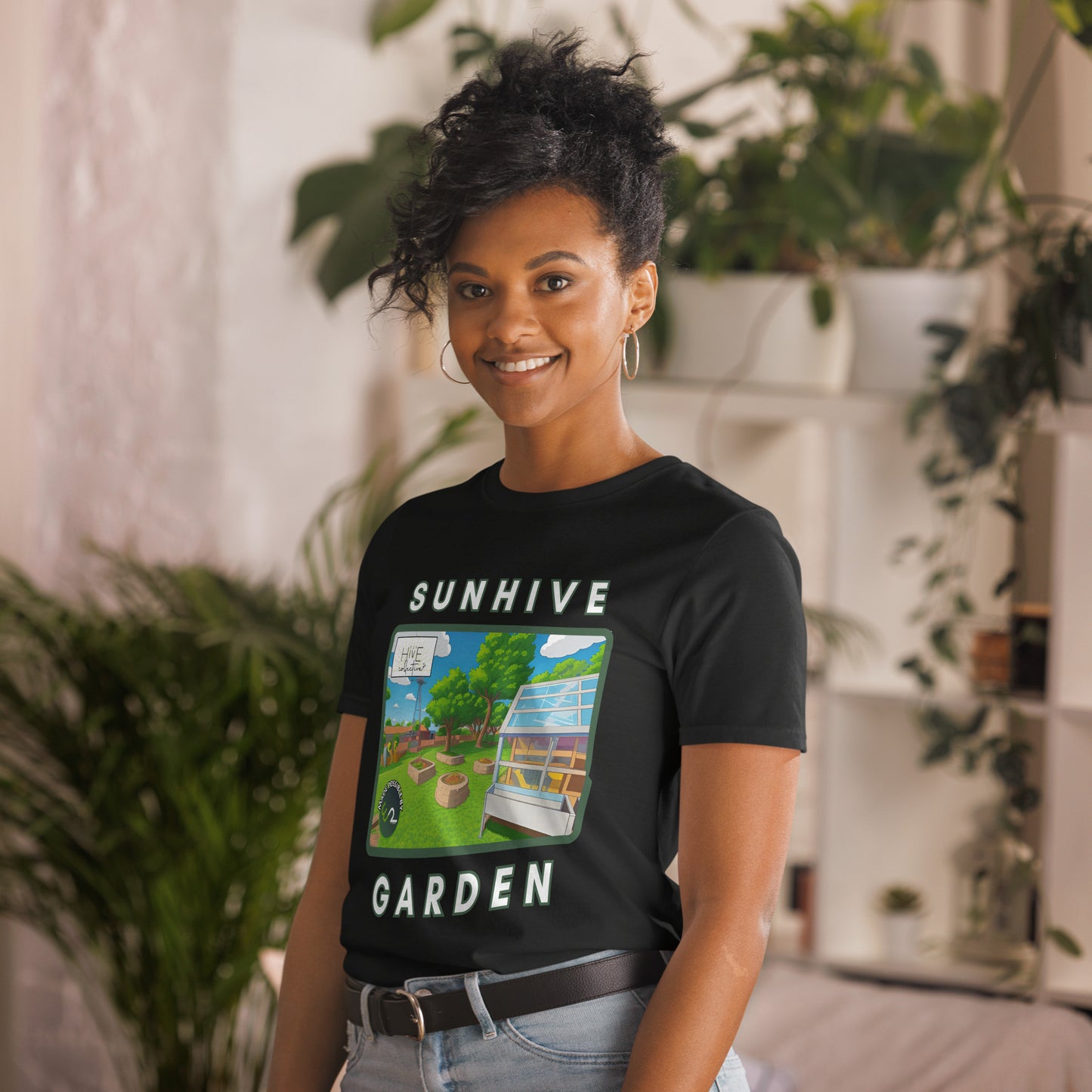 Commemorative SunHive Collective Community Garden Adult T-Shirt