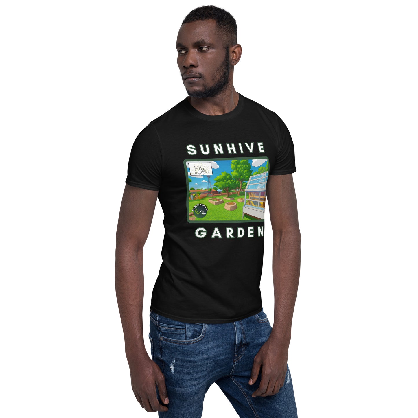 Commemorative SunHive Collective Community Garden Adult T-Shirt
