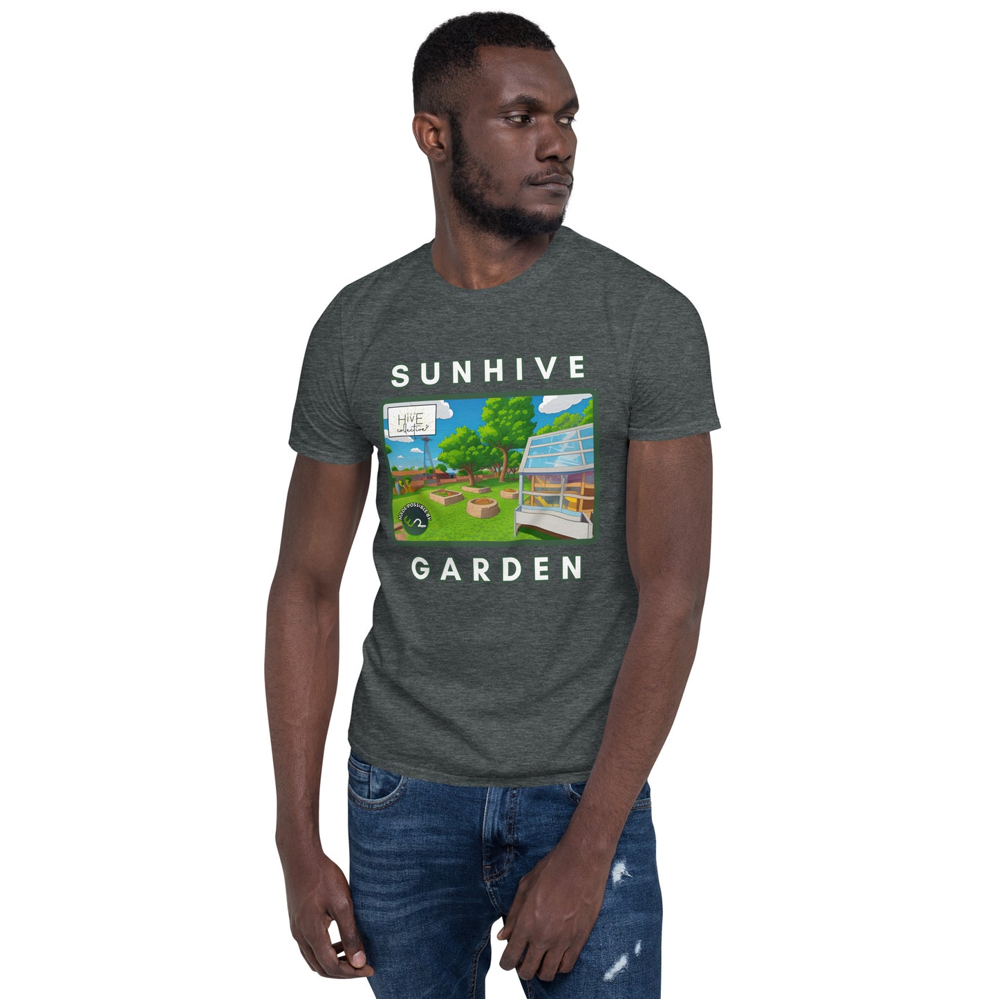 Commemorative SunHive Collective Community Garden Adult T-Shirt