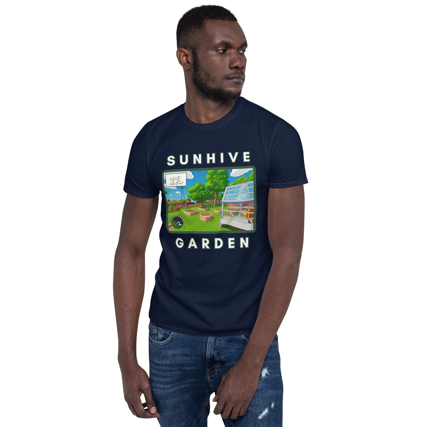 Commemorative SunHive Collective Community Garden Adult T-Shirt