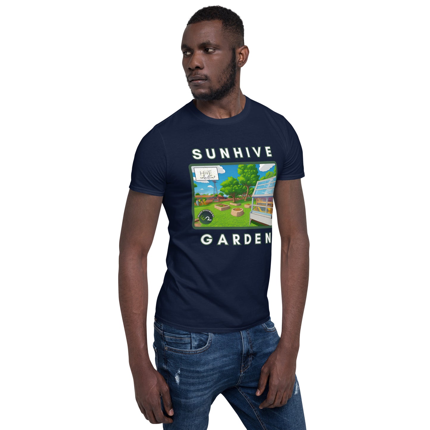 Commemorative SunHive Collective Community Garden Adult T-Shirt