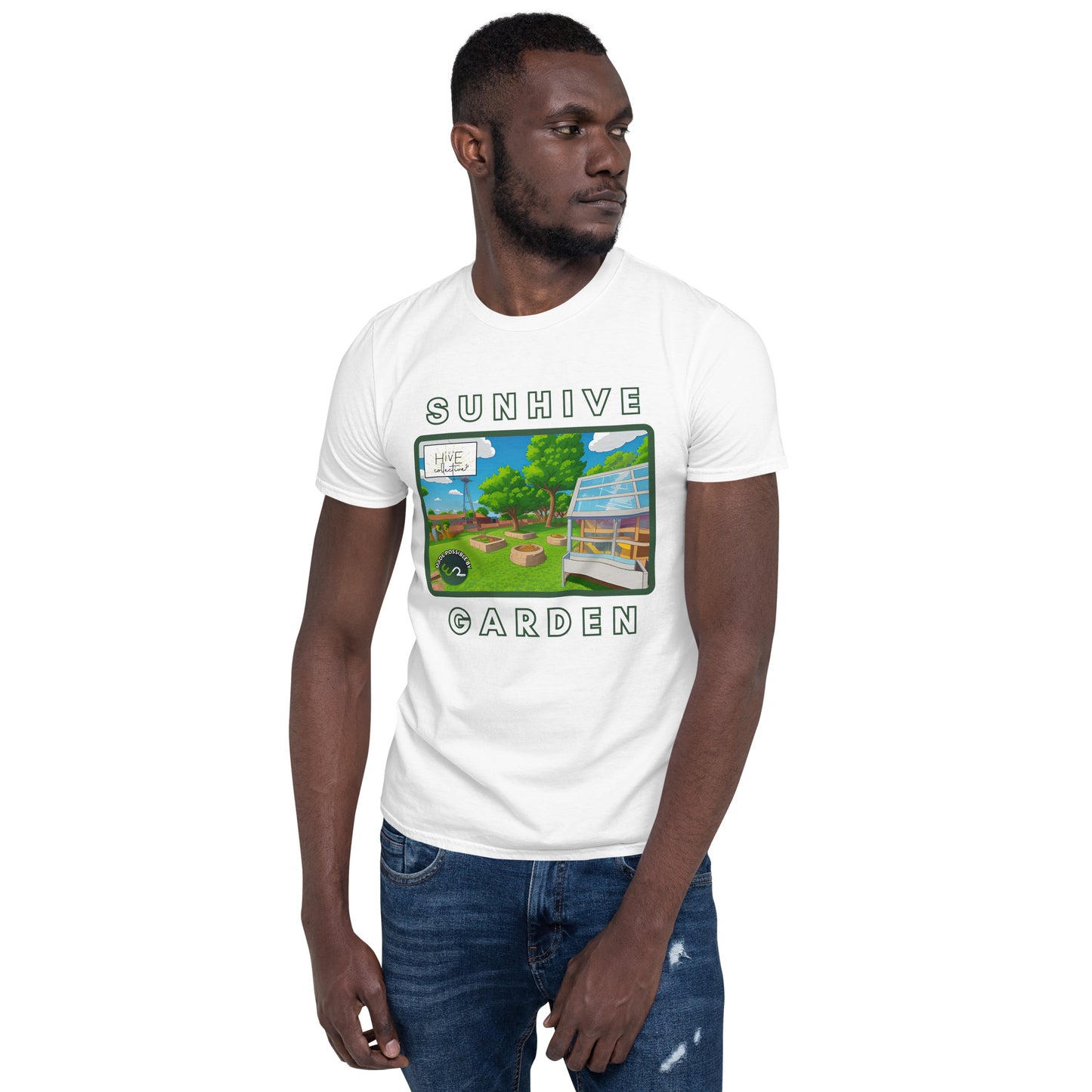 Commemorative SunHive Collective Community Garden Adult T-Shirt