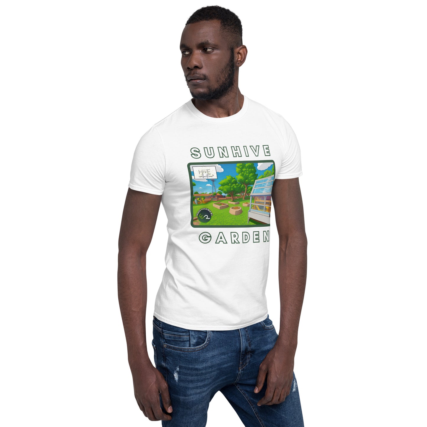 Commemorative SunHive Collective Community Garden Adult T-Shirt