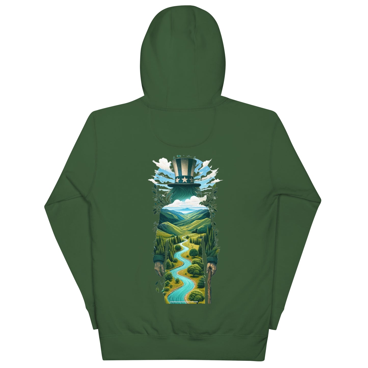 Eco-Warrior Premium Hoodie – Patriots Protect the Planet