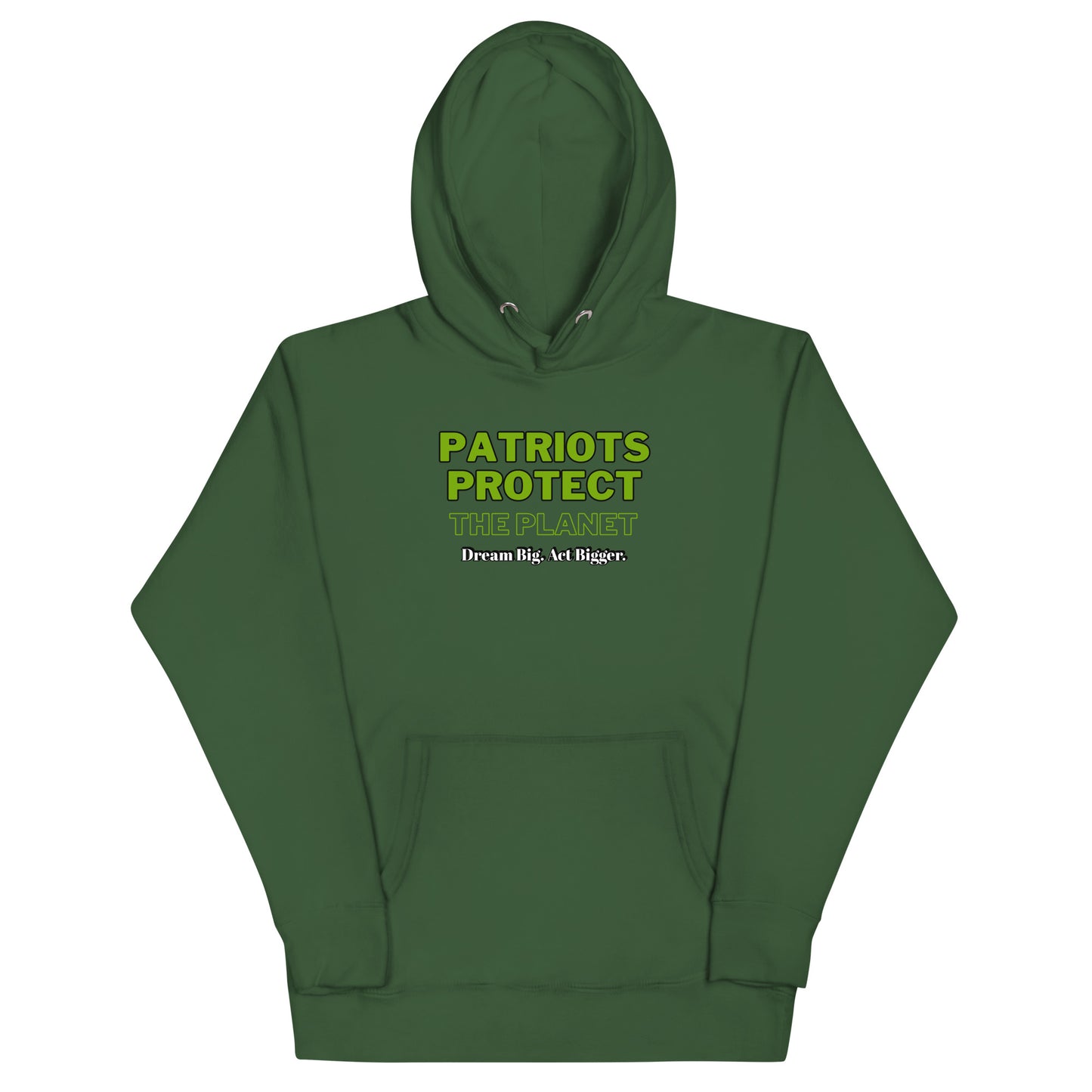 Eco-Warrior Premium Hoodie – Patriots Protect the Planet