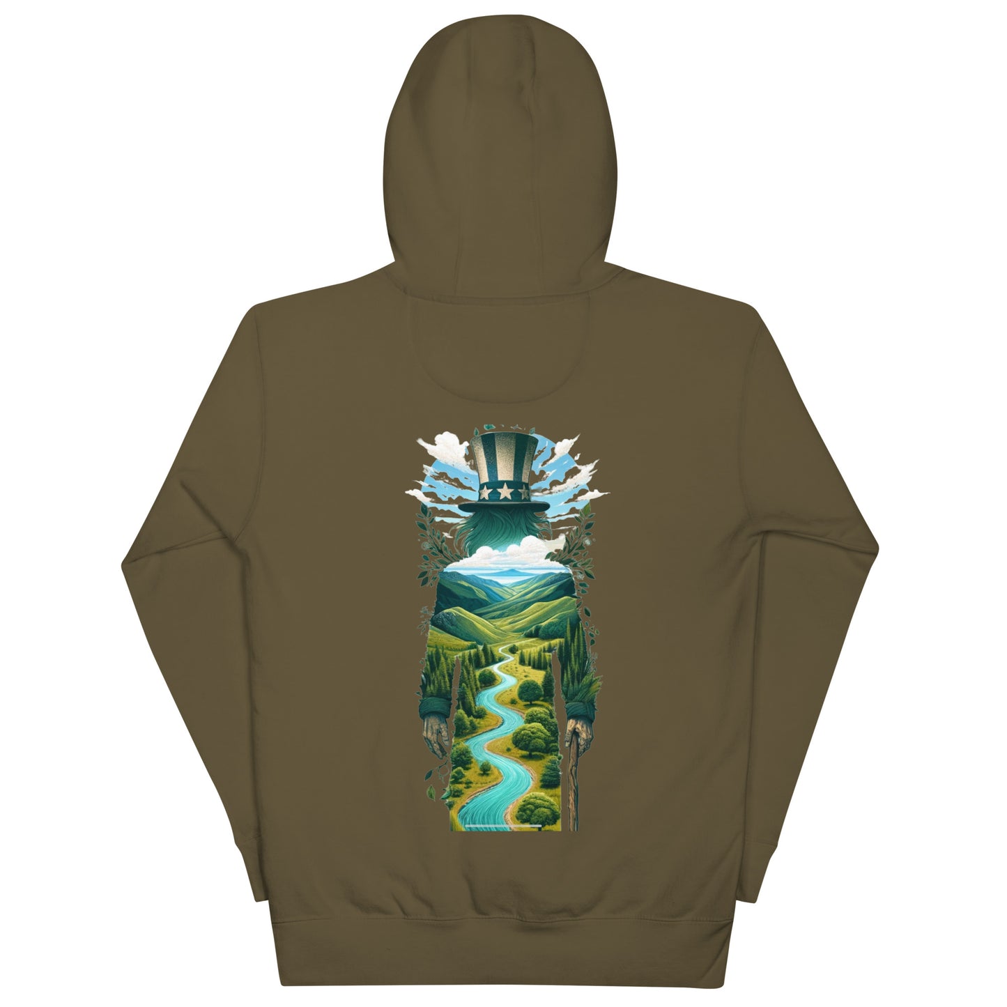Eco-Warrior Premium Hoodie – Patriots Protect the Planet