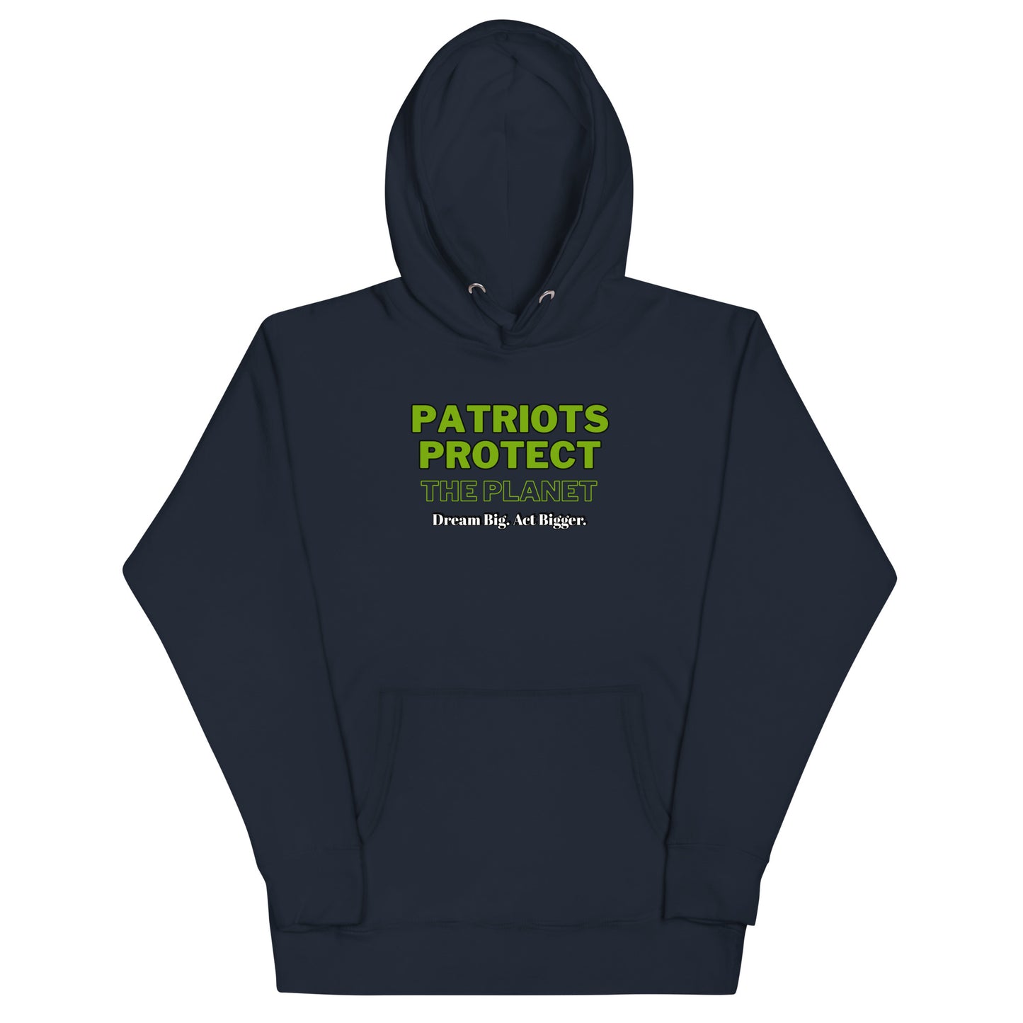 Eco-Warrior Premium Hoodie – Patriots Protect the Planet