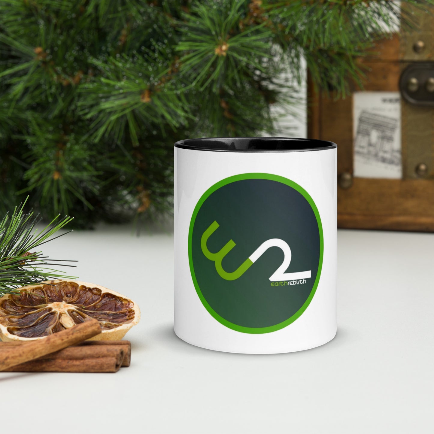 Earth Rebirth Mug with Color Inside