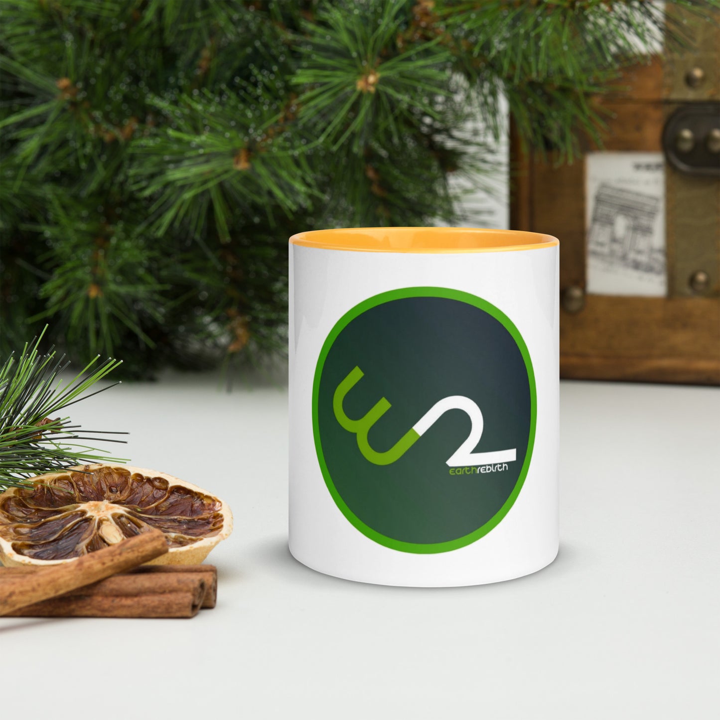 Earth Rebirth Mug with Color Inside