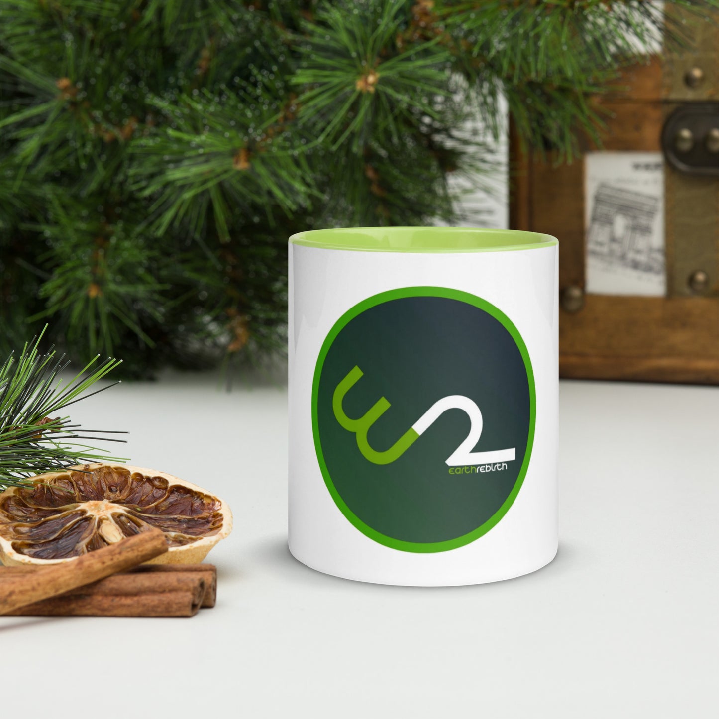 Earth Rebirth Mug with Color Inside