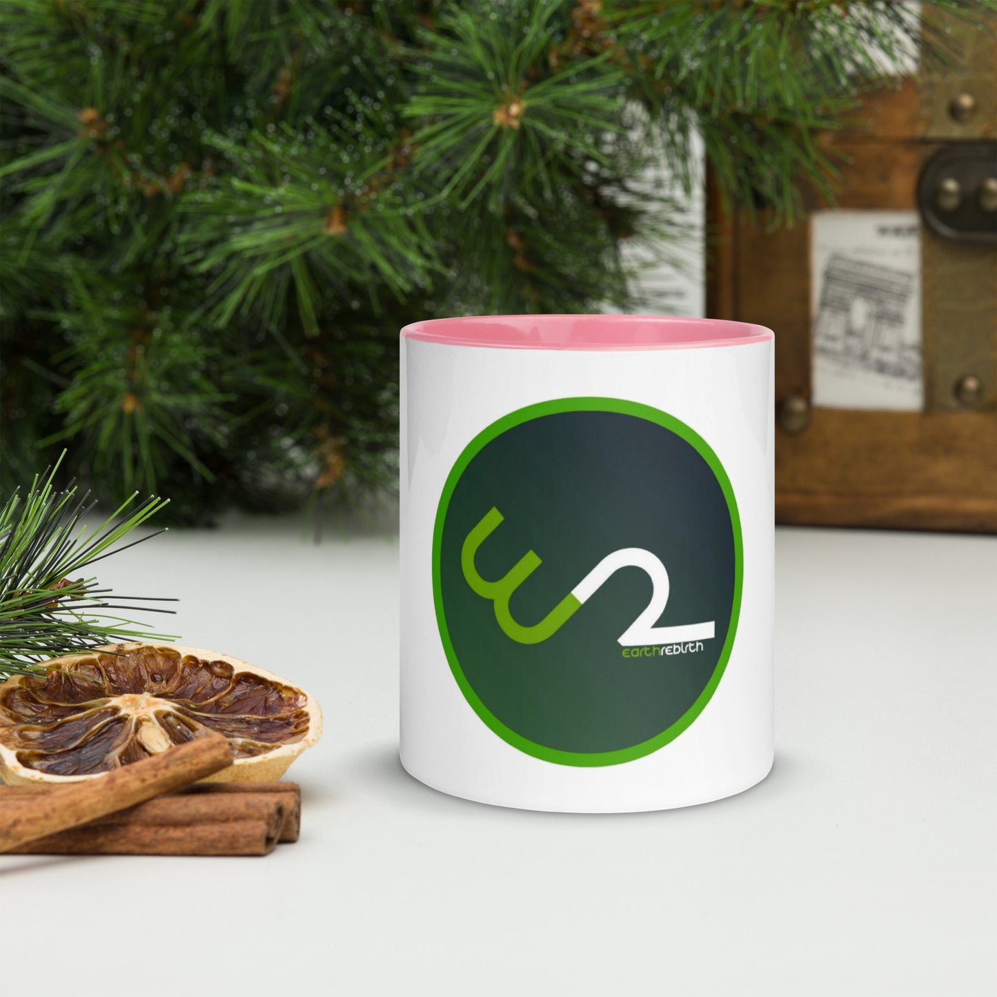 Earth Rebirth Mug with Color Inside