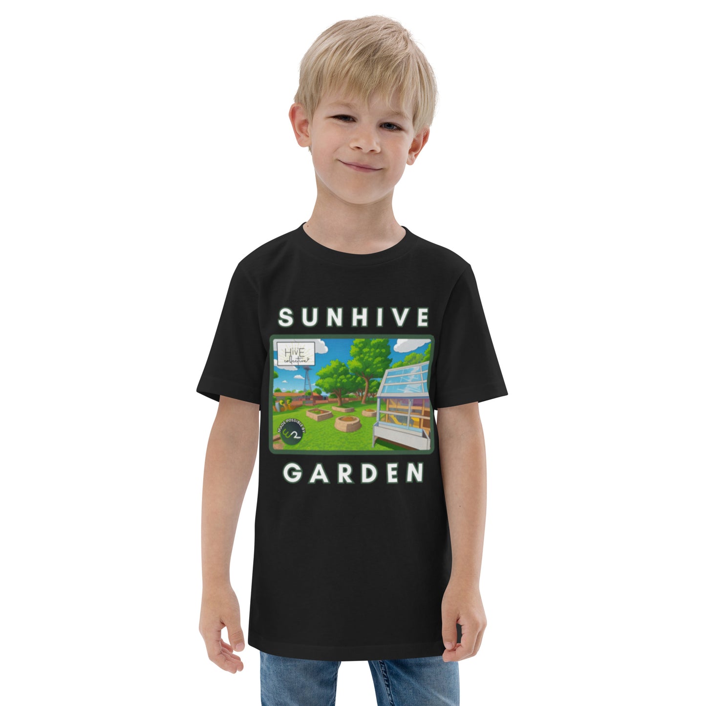 Commemorative SunHive Collective Community Garden Youth T-Shirt