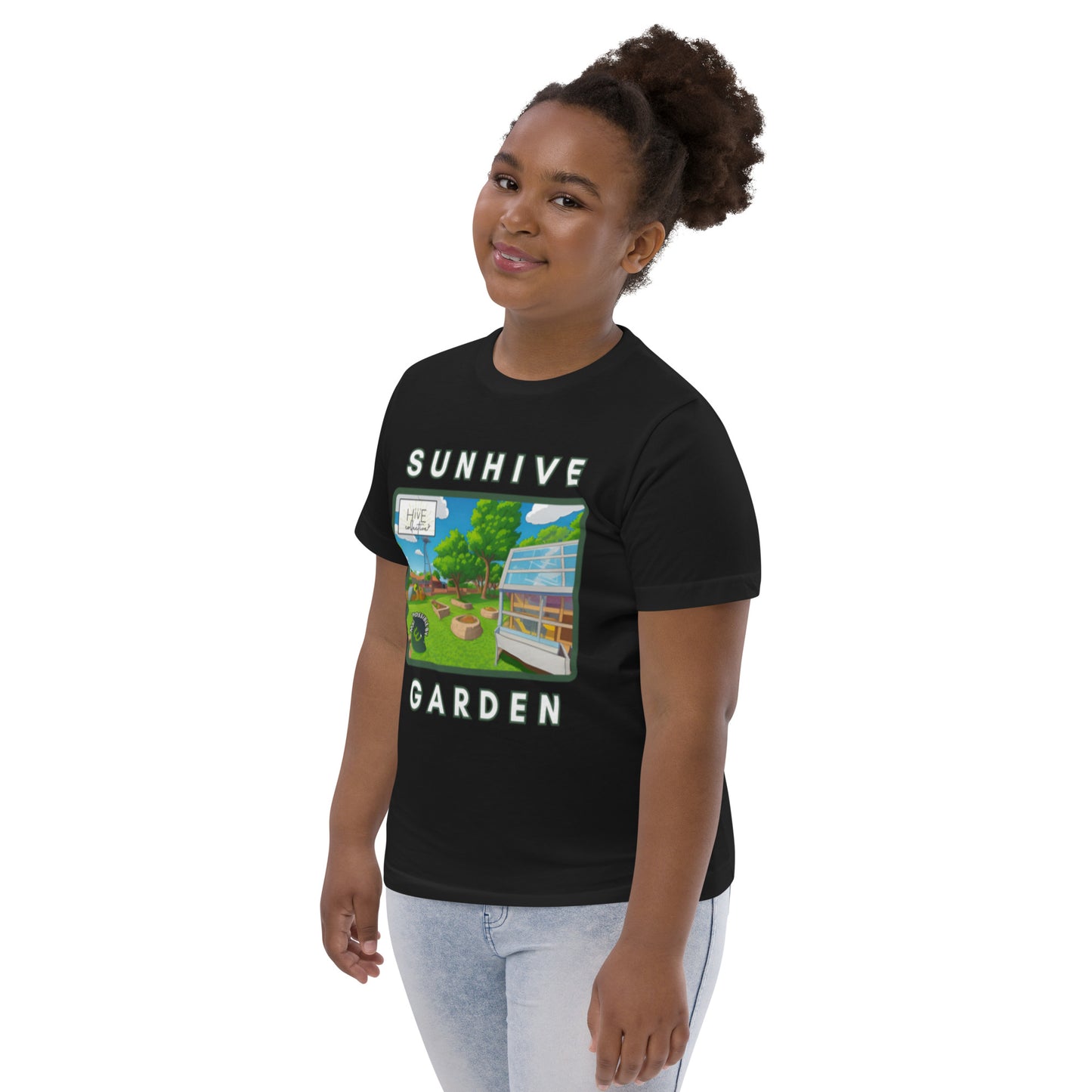 Commemorative SunHive Collective Community Garden Youth T-Shirt