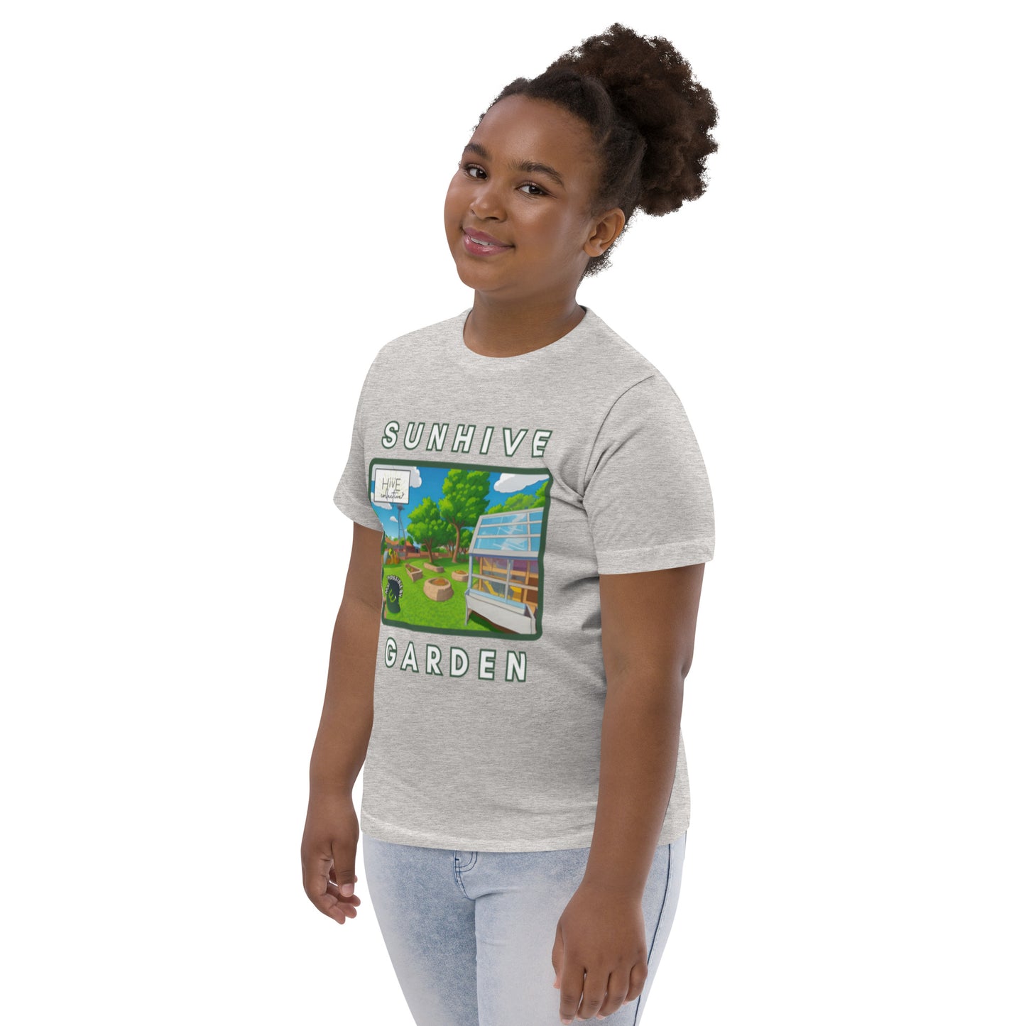 Commemorative SunHive Collective Community Garden Youth T-Shirt
