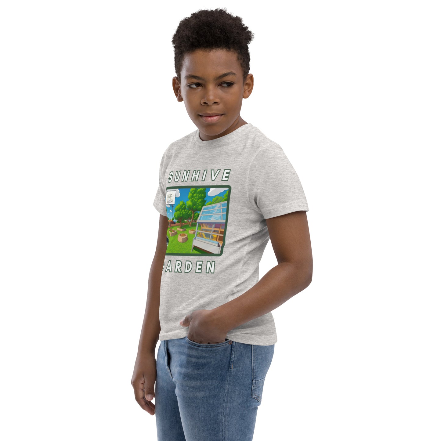 Commemorative SunHive Collective Community Garden Youth T-Shirt