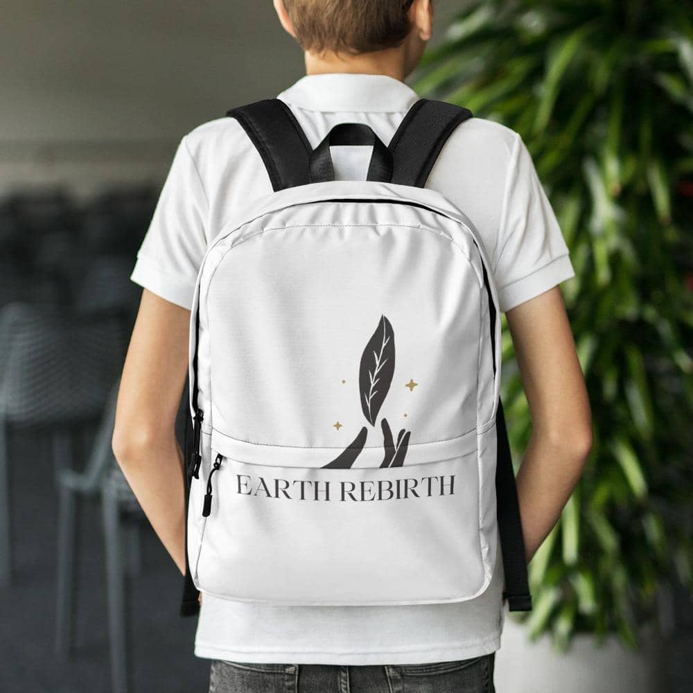 Leaf in Hand Backpack - Earth Rebirth