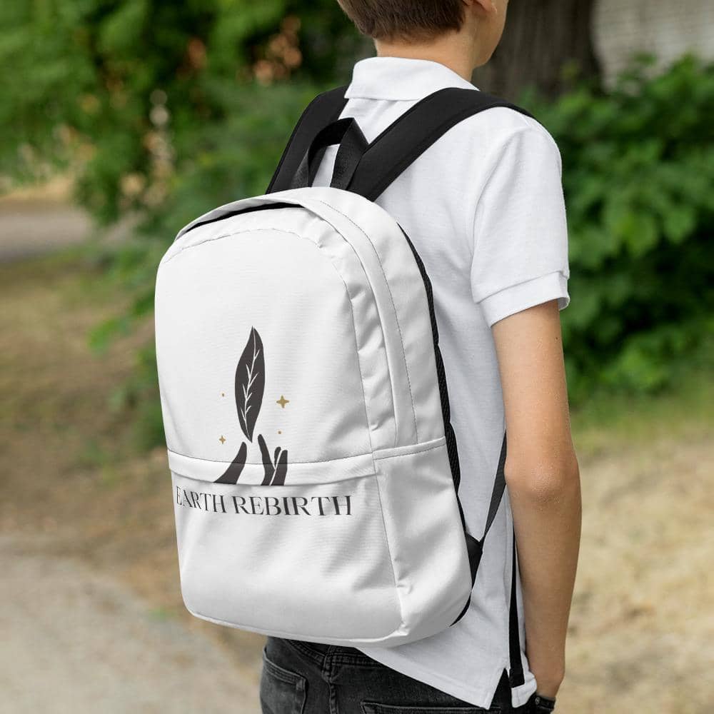Leaf in Hand Backpack - Earth Rebirth