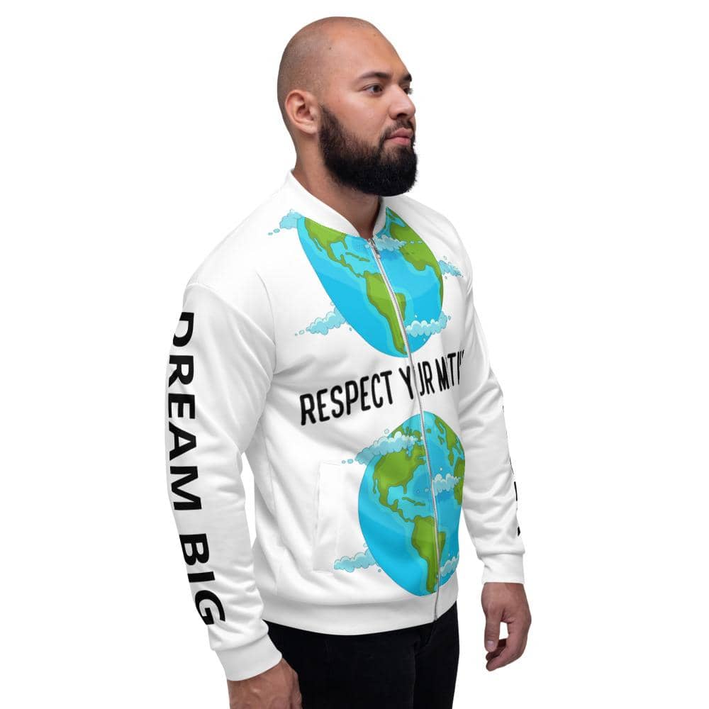 "Respect Your Mother" Bomber Jacket | Bomber Jacket | Earth Rebirth