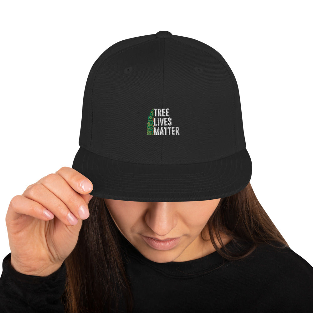 "Tree Lives Matter" Snapback Hat | Snapback Hat | Earth Rebirth