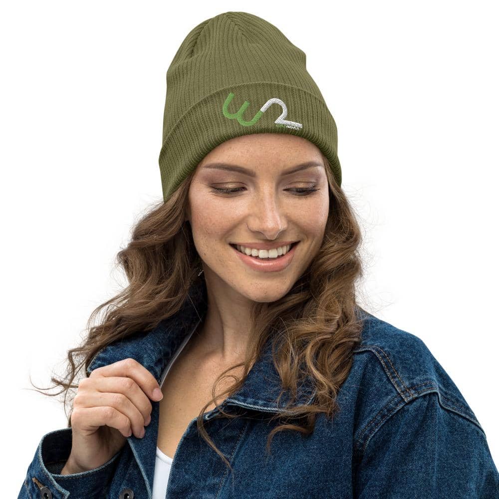 Organic ribbed beanie: Earth Rebirth - Earth Rebirth