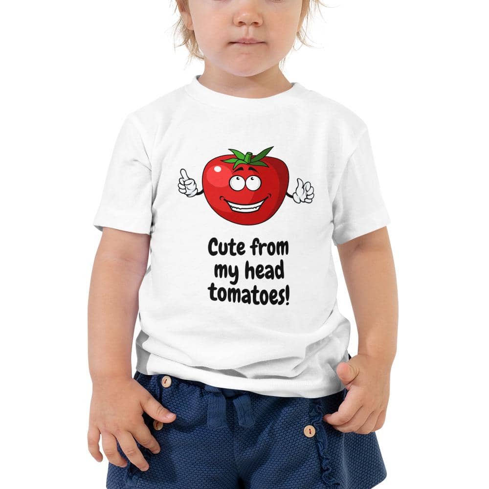 Head Tomatoes Toddler Short Sleeve Tee - Earth Rebirth