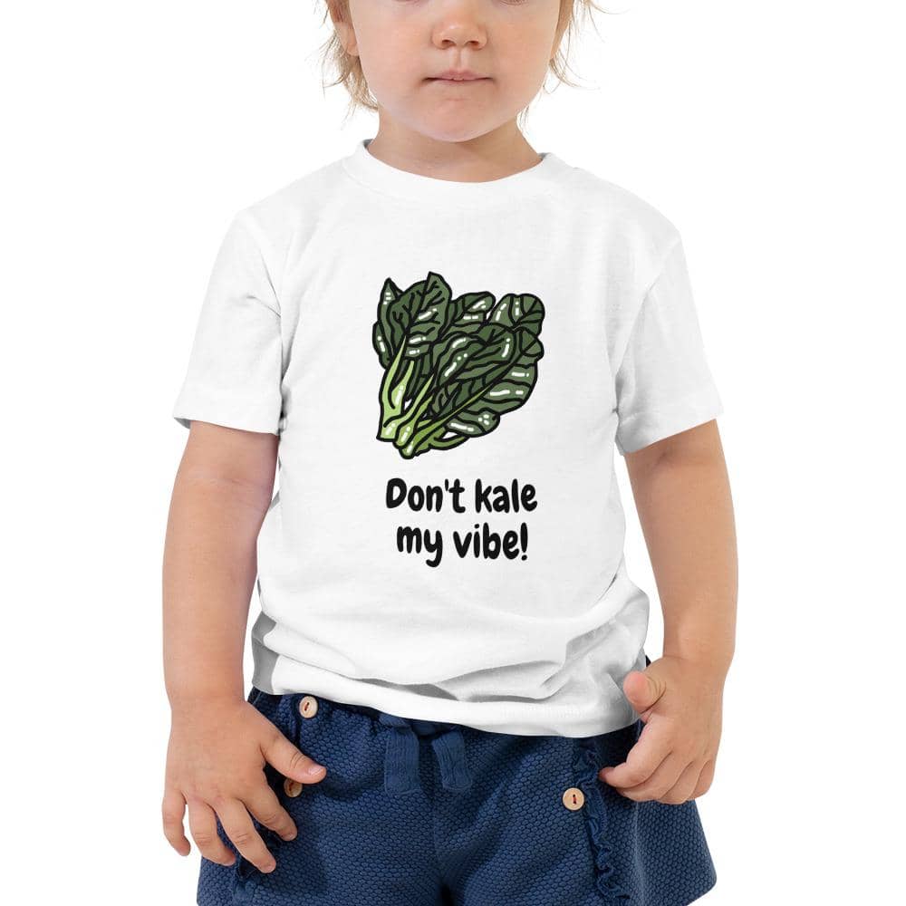 Kale My Vibe Toddler Short Sleeve Tee - Earth Rebirth