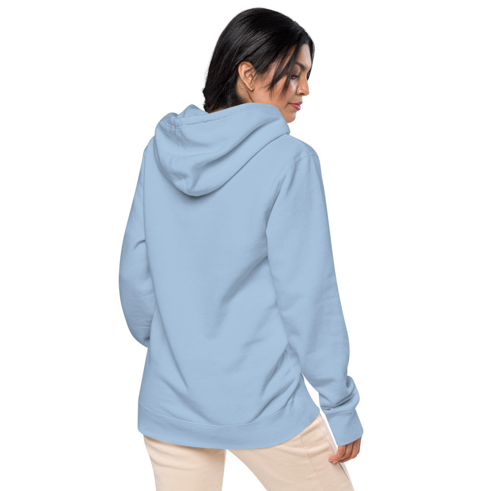 Chose to Shine Unisex pigment dyed hoodie - Earth Rebirth