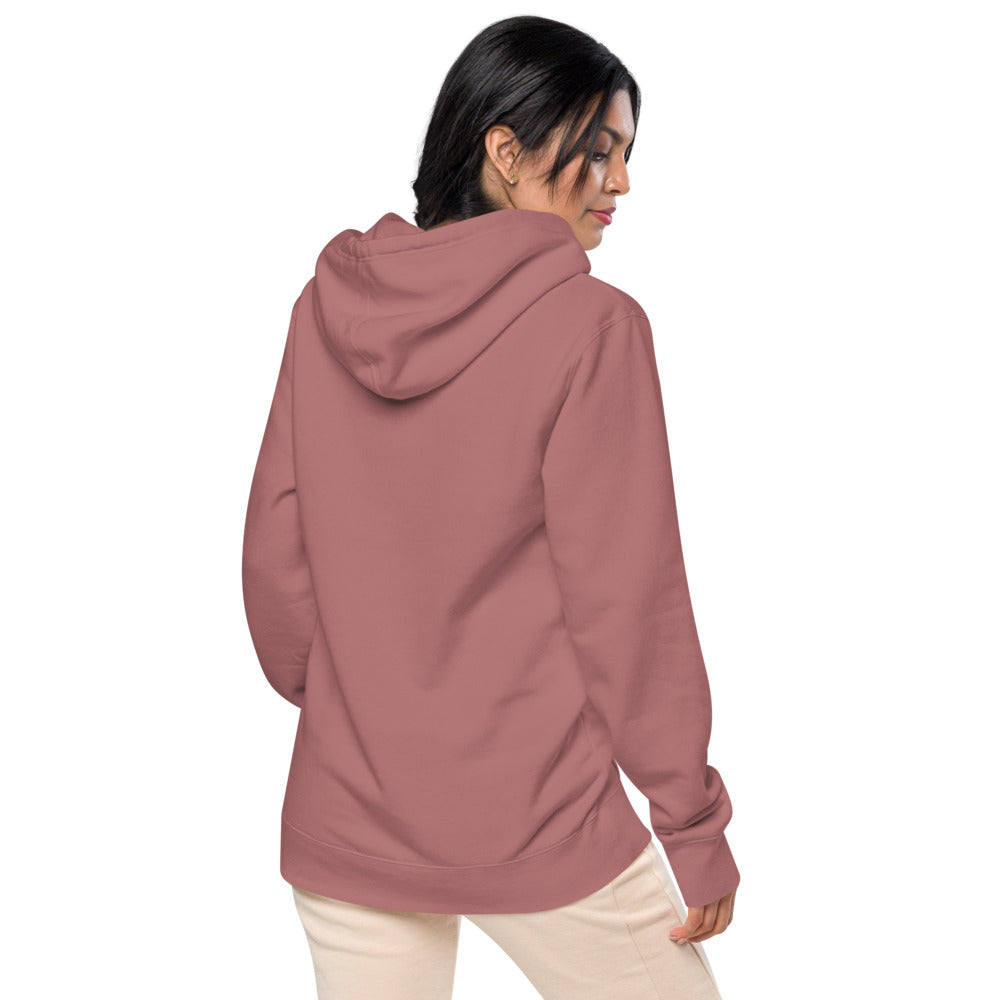 Chose to Shine Unisex pigment dyed hoodie - Earth Rebirth