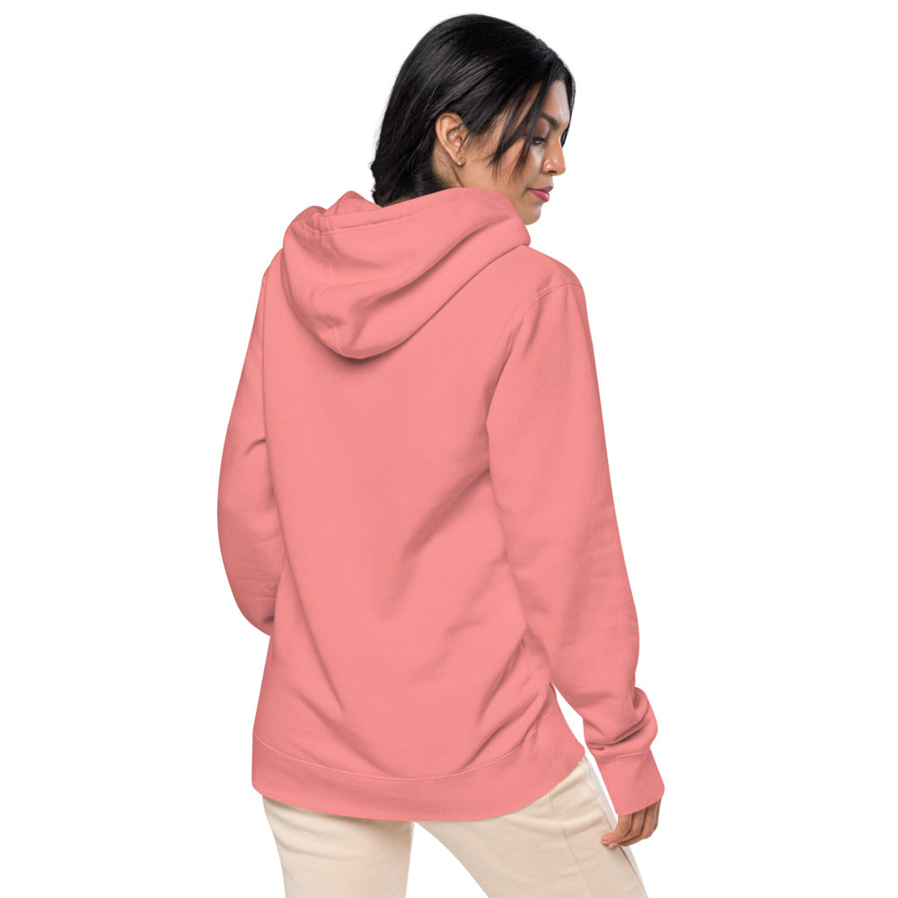 Chose to Shine Unisex pigment dyed hoodie - Earth Rebirth