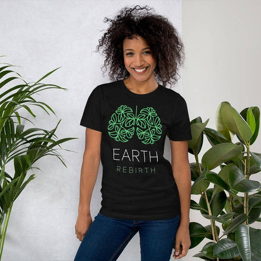 Lungs of Nature ER Short-Sleeve Unisex T-Shirt - Earth Rebirth