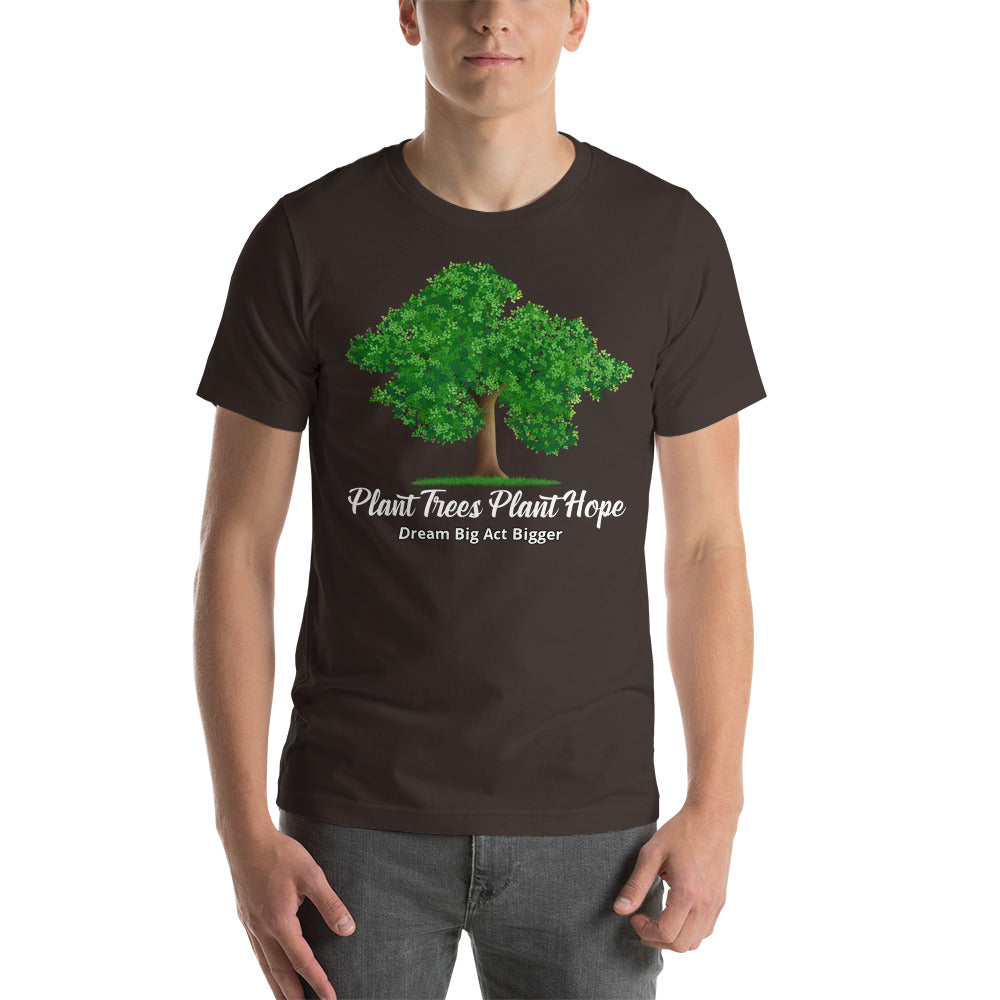 "Plant Hope" Short-Sleeve T-Shirt | Unisex T-Shirt | Earth Rebirth