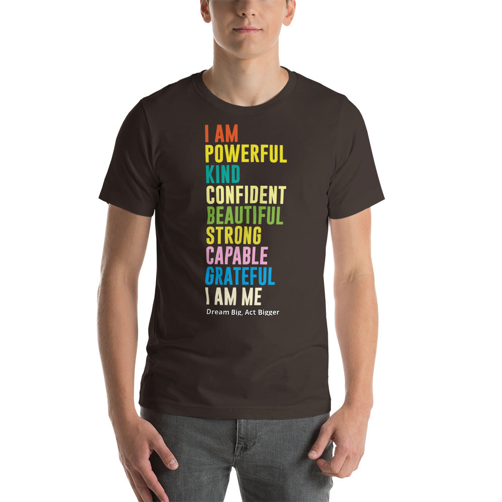 "I Am Me" Short-Sleeve Unisex T-Shirt | T-Shirts | Earth Rebirth