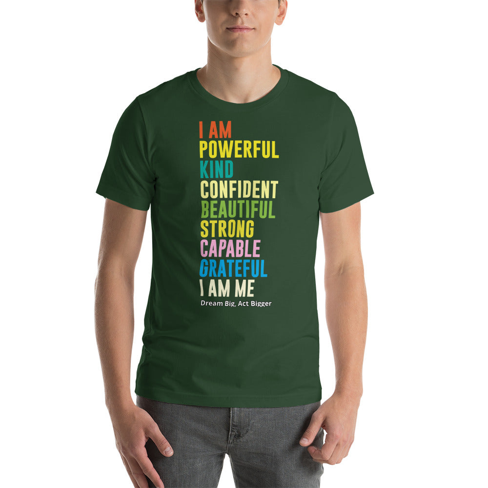"I Am Me" Short-Sleeve Unisex T-Shirt | T-Shirts | Earth Rebirth