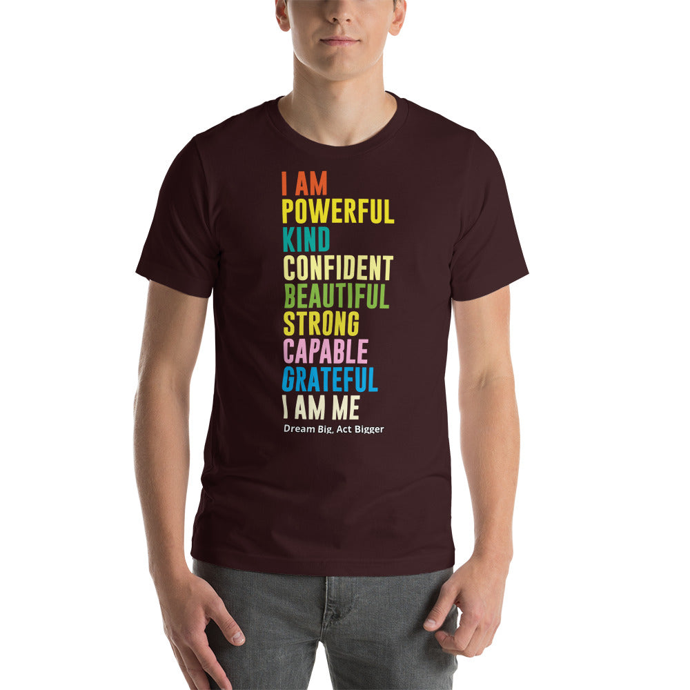 "I Am Me" Short-Sleeve Unisex T-Shirt | T-Shirts | Earth Rebirth