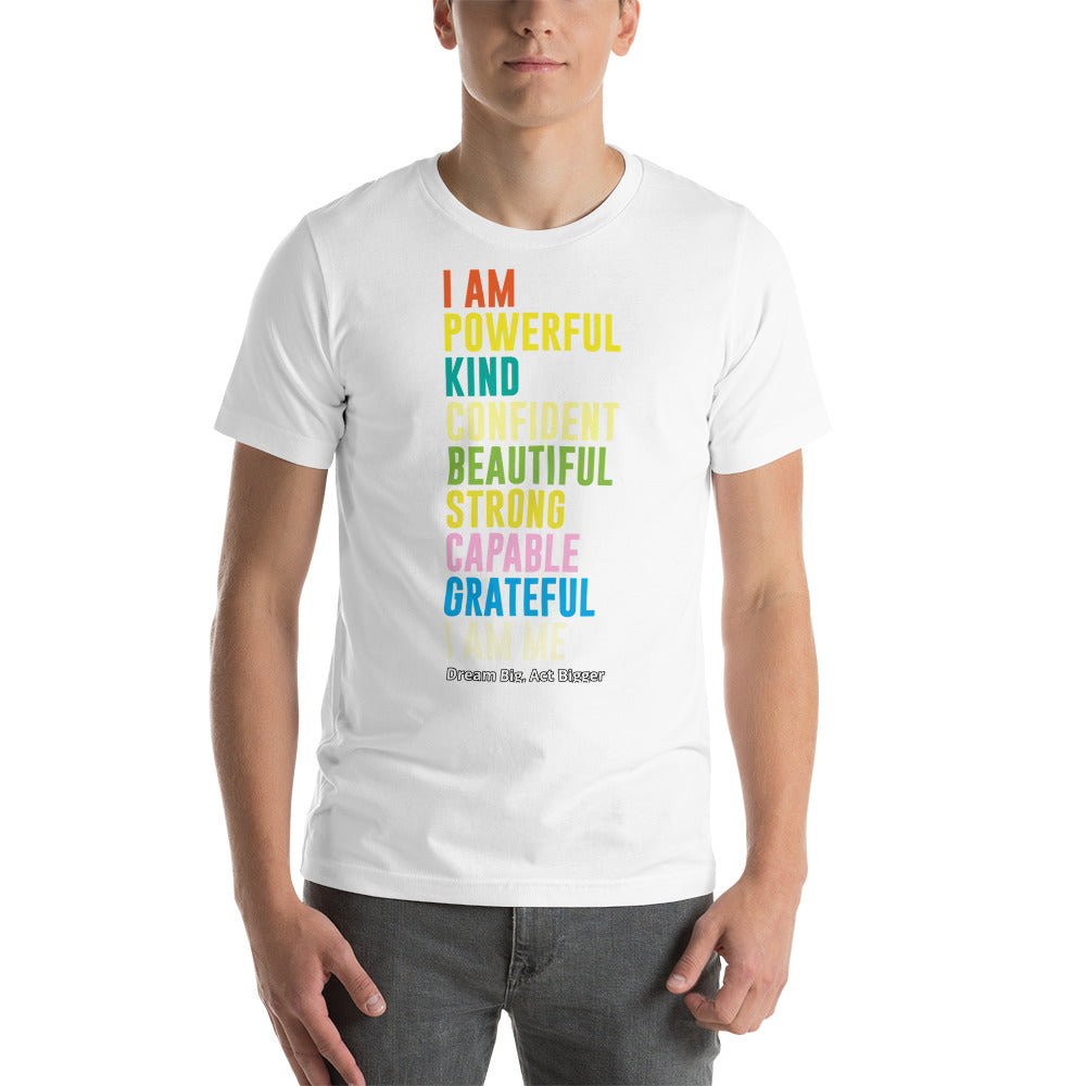 "I Am Me" Short-Sleeve Unisex T-Shirt | T-Shirts | Earth Rebirth