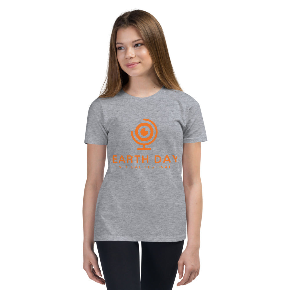 Earth Day Virtual Festival Youth Short Sleeve T-Shirt - Earth Rebirth