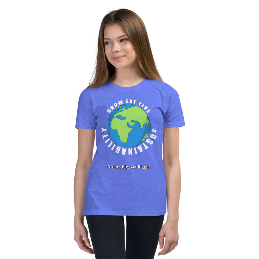 Youth Short Sleeve T-Shirt |  Short Sleeve Shirt | Earth Rebirth
