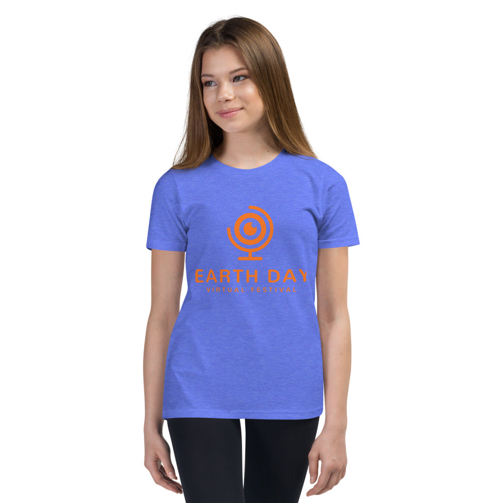Earth Day Virtual Festival Youth Short Sleeve T-Shirt - Earth Rebirth