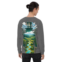 Eco-Patriot Unisex Sweatshirt – Sustainable & Recycled Materials with Patriots Protect the Planet
