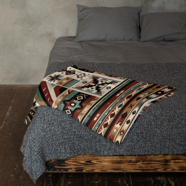 Native American Heritage Month Commemorative Throw Blanket