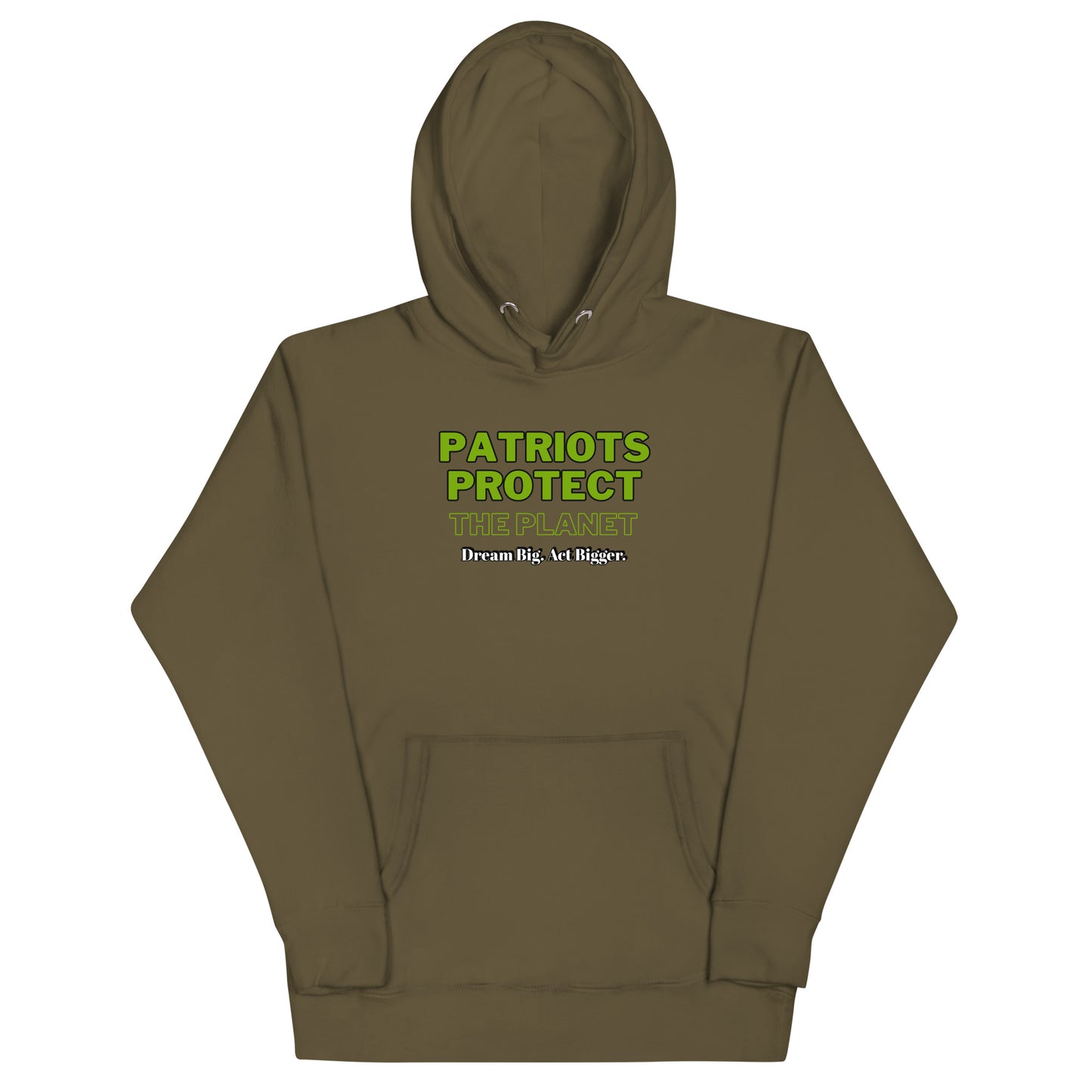 Eco-Warrior Premium Hoodie – Patriots Protect the Planet