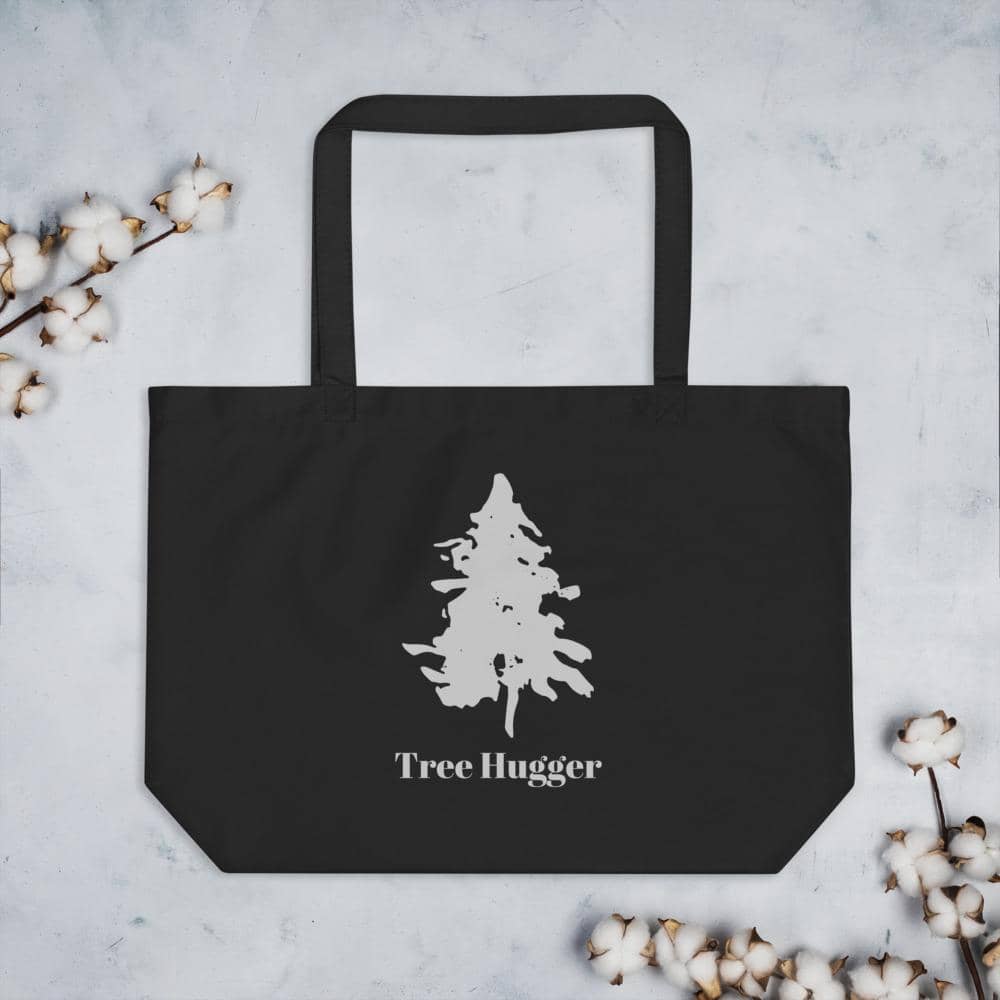 Treehugger organic tote bag - Earth Rebirth
