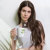 Dream Big Act Bigger Coffee Mug | Print Coffee Mug | Earth Rebirth